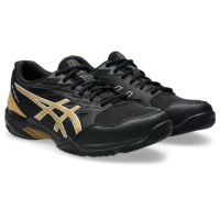 【asics 亞瑟士】排球鞋 男鞋 運動鞋 寬楦 GEL-ROCKET 11 2E 黑金 1071A094-005