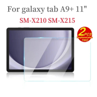 Tempered HD Screen Protector For Samsung Galaxy Tab A9 Plus SM-X210 X215 X216 11inch Protective Glass Film Galaxy Tab A9 Case