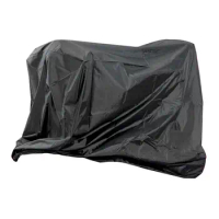 Polyester Black Motorcycle Mobility Scooter Cover Storage Bag Outdoor Protection