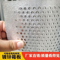 熱賣款！免運 沖孔網板 沖孔板 篩板 洞洞板 整卷熱鍍沖孔打孔板卷板圓孔板沖孔板網糧倉鍍鋅圓孔鐵皮網家用網 八折下殺 限時減免 可開發票