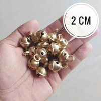 Klintingan/Kerincingan Kuningan/Bandul Klinting / Bel Klinting kucing * warna 2 cm