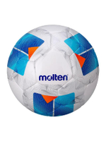 ลูกฟุตซอลหนัง PU F9N3555 อัดกาวเย็บ สีขาว/น้ำเงิน