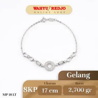 Gelang Emas Putih 8KP Wahyu Redjo GL-8KP-0033486-PMR