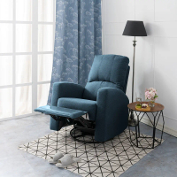 【生活工場】品味舒適II防潑水獨立筒躺椅沙發-單寧藍/勃艮第紅-單寧藍