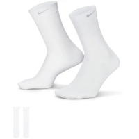 【NIKE 耐吉】襪子 女款 中筒襪 運動襪 1雙組 W NK SHEER CREW 白 DV5701-100