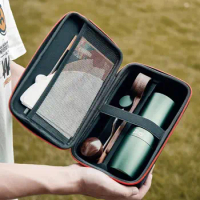 Hand Grinder Storage Bag Outdoor Handheld Storage Case Protective Cover Coffee Grinder Outer Bag Portable Appliance Coffee Bag