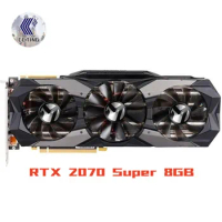 MAXSUN NVIDIA GeForce RTX 2070 SUPER iCraft 8GB Gaming Video Card RTX2070S GDDR6 8GB 256bit 1650MHz GPU Video Cards for Desktop