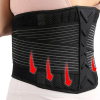 Waist Support Belt Premium Sports Waist Protection Belt Weight Lifting Support Compression Breathable Mesh Abdominal for Hernia