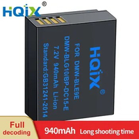 HQIX for Leica D-Lux7 Lux D6 D-LUX Typ109 C-LUX Camera BP-DC15-E Charger Battery