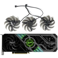 82MM FD8015U12D TH8015S2H-PC001 RTX3080TI GPU Fan for Palit GeForce RTX 3060 Ti 3070 3070Ti 3080 3080Ti Cooled Graphics Fan