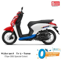 Honda GENIO CBS Sepeda Motor Tri Tone Surabaya