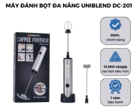 Máy đánh bọt cafe, bọt sữa, máy đánh trứng cầm tay đa năng Uniblend DC-201 ( bảo hành 12 tháng )