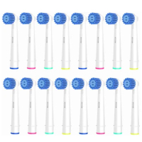 16Pack Sensitive Gum Care Replacement Toothbrush Heads for Oral B Electric Toothbrush,Gentle for Sensitive Gums