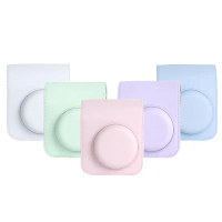 1PC cho Instax mini 12 máy ảnh trường hợp PU nền bảo vệ trường hợp Trave túi cho Fujifilm phim ảnh v