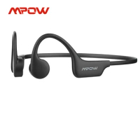 Mpow Bone Conduction Headphones Wireless Bluetooth 5.3 Waterproof IPX8 Professional Sports Headset Earphone Built-in 32GB Memory