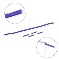 Household Fur Strips 24cm 5Pcs For Dyson V6 V7 Series Cleaning Direct Drive Head Part Set Vacuum Cleaner Useful
