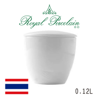 【Royal Porcelain泰國皇家專業瓷器】PRIMA糖盅/附蓋(泰國皇室御用白瓷品牌)