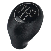 5 Speed Manual Car Gear Shift Knob Shifter Lever Stick for Peugeot 504 505 309 205 CTI Silver