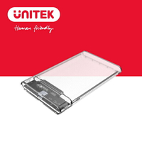 【樂天限定_滿499免運】UNITEKType-C 2.5英吋 SATA6G HDD/SSD硬碟盒 (Y-S1103D)