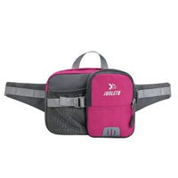 全城热卖 - 戶外運動跑步水壺腰包男女多功能馬拉松裝備登山手機大容量腰包玫紅色