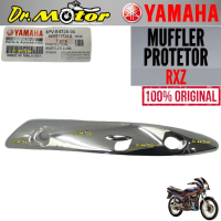 RXZ Muffler Protector Rear Chrome Exhaust Belakang Protect Silencer Exzos Ekzos Small 5PV-E4728-00 1