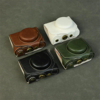 เคสกล้อง, เหมาะสำหรับกล้อง Canon PowerShot G7 X Mark II, ฝาครอบหนัง, เปลือกเคสป้องกัน, G7X3