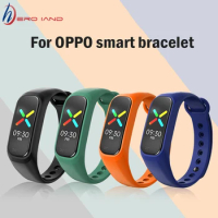 Soft Silicone Bracelet Strap For Oppo Watch EVA Edition Sport Strap Replacement Watchband For Oppo Fashion Smart Watch Correa