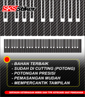 STICKER TUTS KEYBOARD PIANO YAMAHA KORG ROLAND