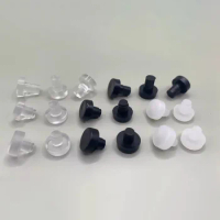 50Pcs M5 M6 Glass Top Table Furniture Embedded Bumper with Stem Rubber Screw Hole Plug Anti Slip Foot Pads Cabinet Door Grippers