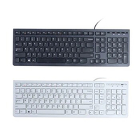 New Wired Keyboard for Lenovo Desktop Keyboard LXH-EKB-10YA USB Chocolate Slim Mute Office US UK Arabic German