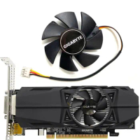 New For GIGABYTE GeForce GTX1050 1030 N710 OC Low Profile Graphics Card Replacement Fan FS1250-S2053A