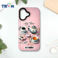 TRON IPHONE 16 下午茶時光 防摔 MAGSAFE 磁吸 太空載具殼 透白 手機殼