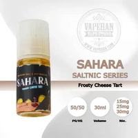 Liquid Saltnic Sahara Frosty Cheese Tart 30ML By Indonesian Juices X Vicky Nitinegoro 25MG