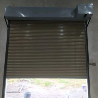 Rolling door otomatis ukuan L.3xT.3.2 meter