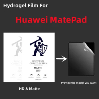 2pcs HD Hydrogel Film For Huawei MatePad Pro 10.8 11 2022 Matte Screen Protector For MatePad T 10s T8 MatePad 10.4 10.8 11 Film