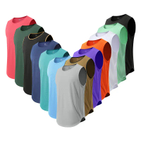 Men's Sports Vest Outdoor Running Casual Training Sleev