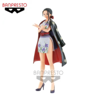 100% Original Genuine One Piece DXF Wanno Country 17cm Nico Robin PVC Action Figure Model Toy Gift