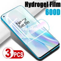3PCS Screen Protector For Oneplus 9 Pro 9Pro 8 8Pro Water Gel Film Hydrogel For OnePlus9 OnePlus8 One Plus Safety Film Not Glass