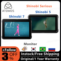Atomos Shinobi serious Monitor Shinobi 5" 7‘’ 4K Photo and Video Portable Monitor 1920 x 1200 Touchscreen Display Video Monitor