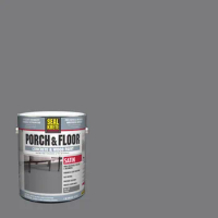 Pewter, Porch &amp; Floor Concrete &amp; Wood Satin Paint-316128, Gallon