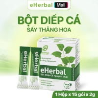 [Combo 39 Hộp] Bột Diếp Cá Sấy thăng hoa EHERBAL (15 gói/Hộp)