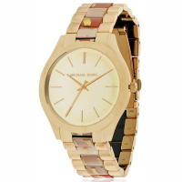 『Marc Jacobs旗艦店』美國代購 MK4300 Michael Kors 金色大地染彩時尚薄型腕錶