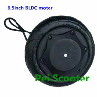 6.5 inch brushless gearless single shaft hub motor for DIY scooter hub motor with encoder phub-65e