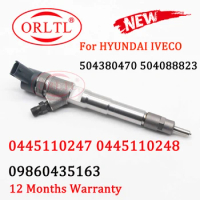 ORLTL 0445110247 Fuel Diesel injector Nozzle Assy 0445110248 for Fiat DUCATO IVECO MASSIF DAILY 2998cc 3.0 D HPI 3.0L 0986435163