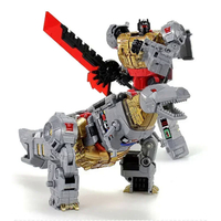 BPF 5in1 ABS mô hình chuyển đổi G1 Robot đồ chơi dinoking volcanicus Grimlock xỉ bùn Snarl Swoop Sla