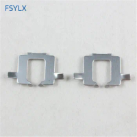 FSYLX HID H7 Bulb Holder Adapter Retainer Clip For BMW X5 H7 HID Xenon lamps holder Metal Clips Converter for Buick Ope.l AUD.i