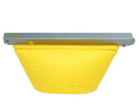 【【蘋果戶外】】LUUMI SMALL BOWL 小食帶【小食袋 黃色】加拿大 100%白金矽膠 附收納袋 桶身可自立 環保食物袋