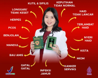 Herbalady - Untuk Atasi Keputihan Abnormal Miss V Bau dan Gatal - Suplemen Solusi Kesehatan Kewanita