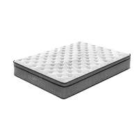 French Bedroom Spring Mattress Manufacturers Luxury Hotel Memory Foam Natural Latex Single Double Queen King Size Bed Mattress