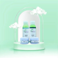 Paket Acne SkinBlush (Krim Pagi/Malam, Cleanser, Toner)